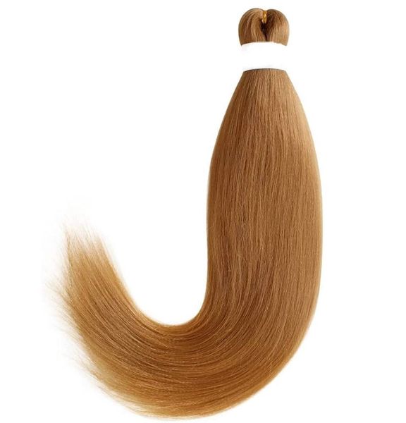 20 x Pre-stretched hot water braids 24 inch (Color 27) Blonde