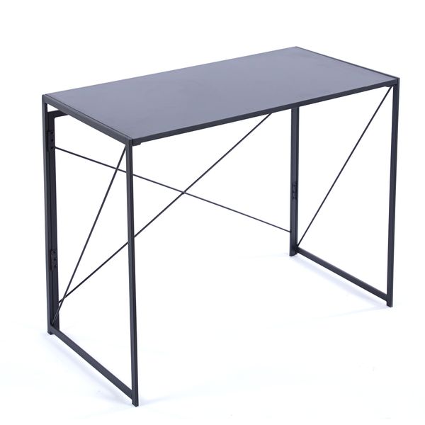 Folding Study Desk Foldable Compute Table Simple Home Office Desk