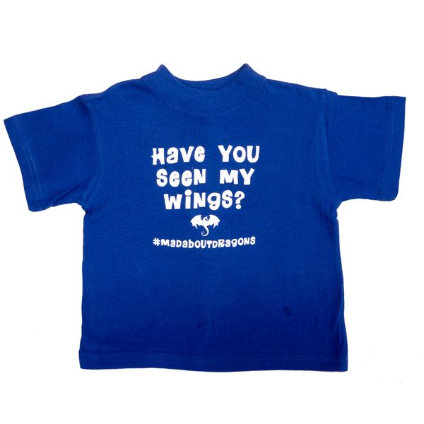 Dragon Themed T-Shirt with Wings on the Back