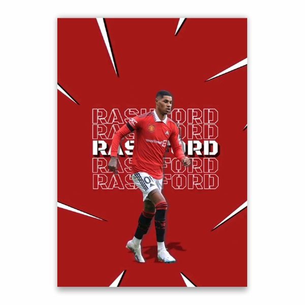 Rashford Man United Poster - A1