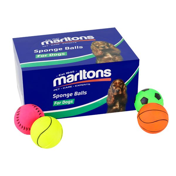 Marltons Box Of Sponge Balls 24'S