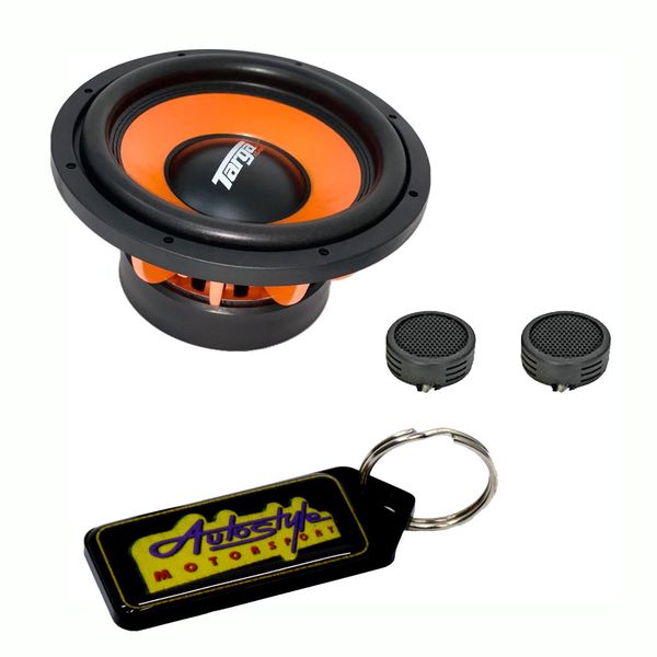 Targa TG-VM182 Venom 18" 15000w DVC 2ohm Subwoofer &amp; Evo Tweeters &amp; Keyring