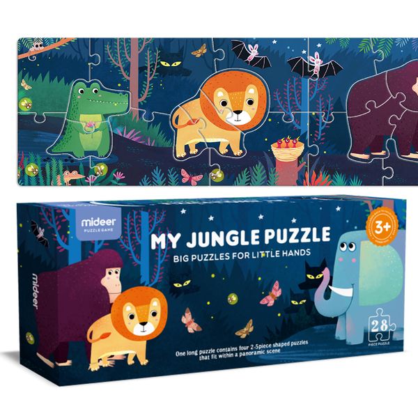 Mideer My Jungle Floor Puzzle: 28 Pieces