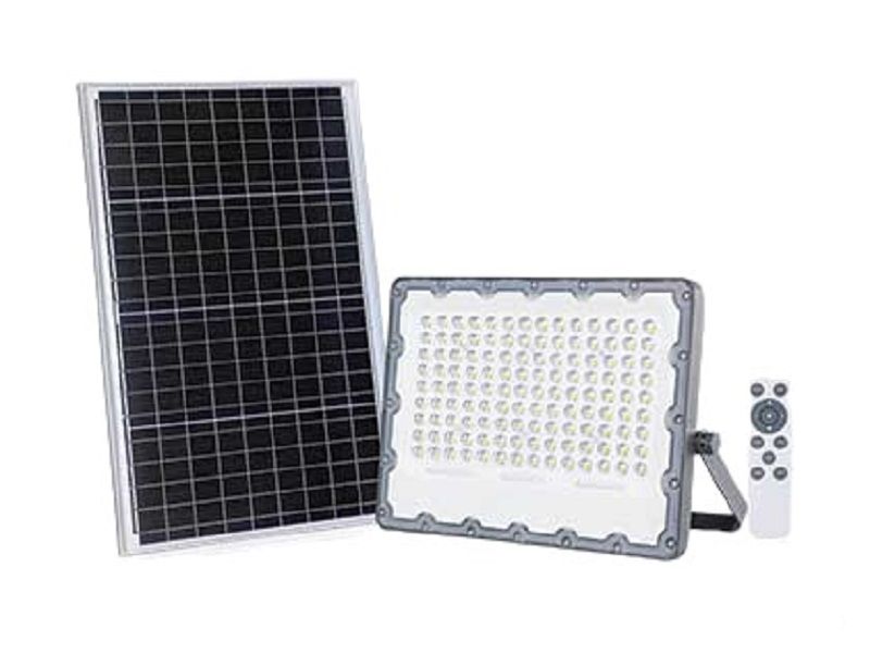 Solar 200W LED Flood Light 20W PV PAN 3.2V/20AH BAT &amp; Remote