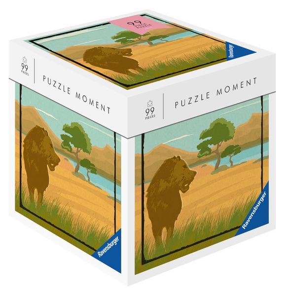 Ravensburger Puzzle Moments 99pc Puzzle Cube - Safari