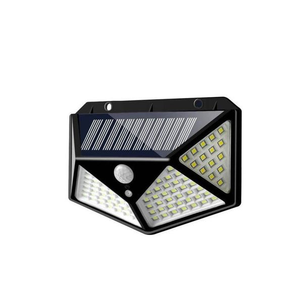 100 LED Outdoor Motion Sensor Solar Wall Lamp