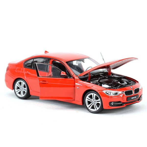 Welly-BMW 335i (F30) Scale 1:24 Model Car New -Red