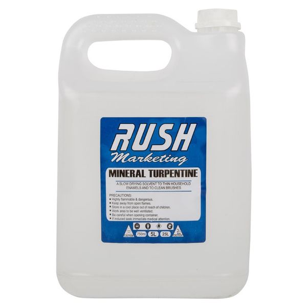 Rush Mineral Turpentine - 5L