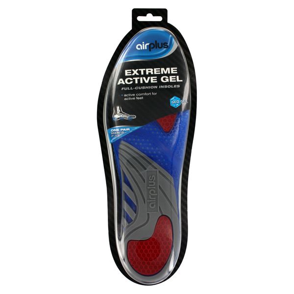 Airplus Extreme Active Gel Lightweight and Breathable Shoe Insole for Men