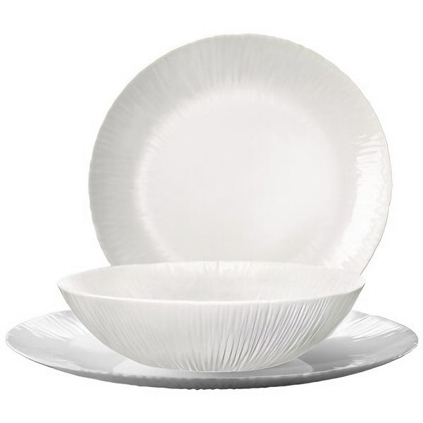 Bormioli Rocco Coconut Tavola 18 Piece Dinner Set