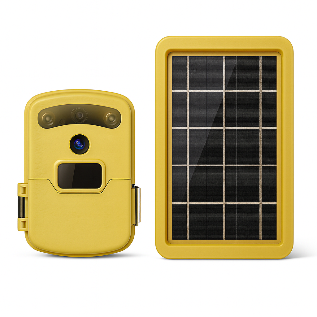 Solar WiFi Camera - Outdoor Surveillance with App Control