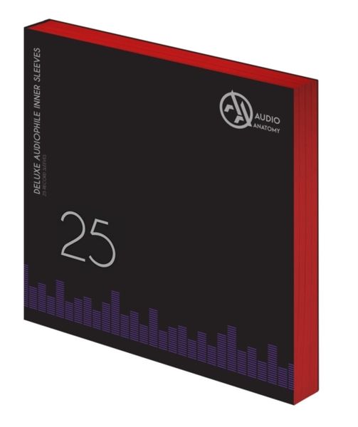 Deluxe Audiophile Antistatic Inner Sleeves (Red)