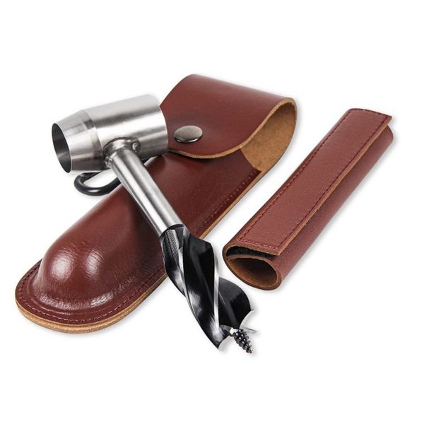 Outdoor Multifunctional Survival Drill Bit Woodworking Hand Drill