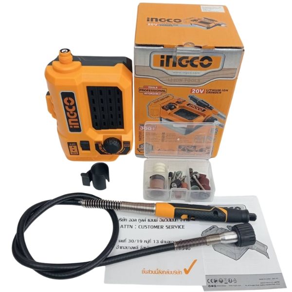 Ingco - Cordless Grinder - Tool Only