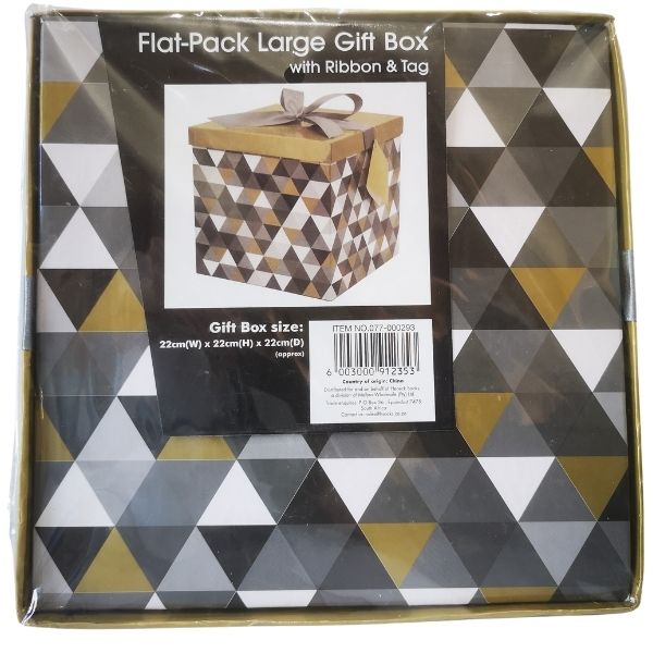 Flat-Pack Gift Box - Large