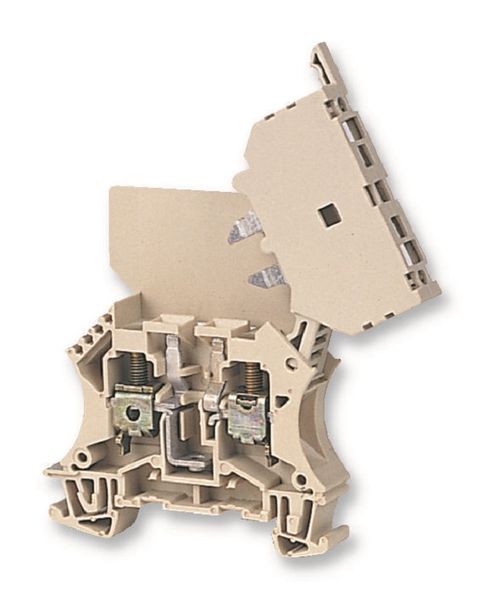 Weidmuller (101400 WSI6/2) Fused Terminal Block, 2 Ways, 22AWG to 8AWG