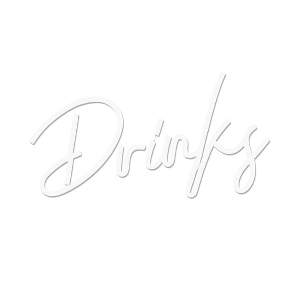 Drinks Neon Sign Bar Neon Signs for Wall Decor Warm White Led Neon Signs