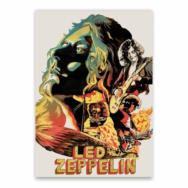 Led Zeppelin Band Poster - A1