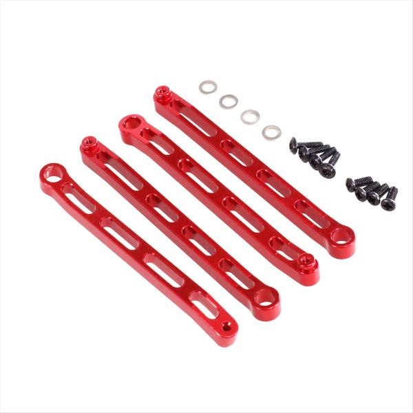 Rc Car Chassis Fastening Rod Kit for 1/12 Mn168 Red