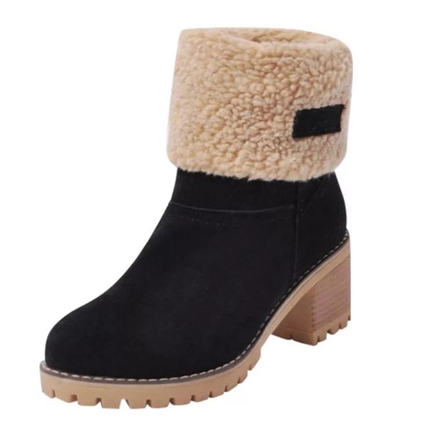Women Winter Snow Fur Warm Ankle Boots