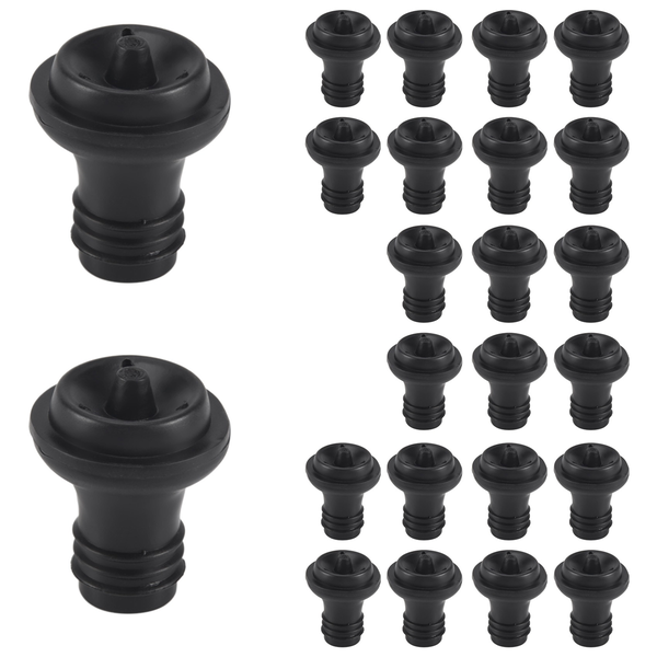24 Pieces Wine Stopper Resealable Wine Pump Vacuum Stoppers