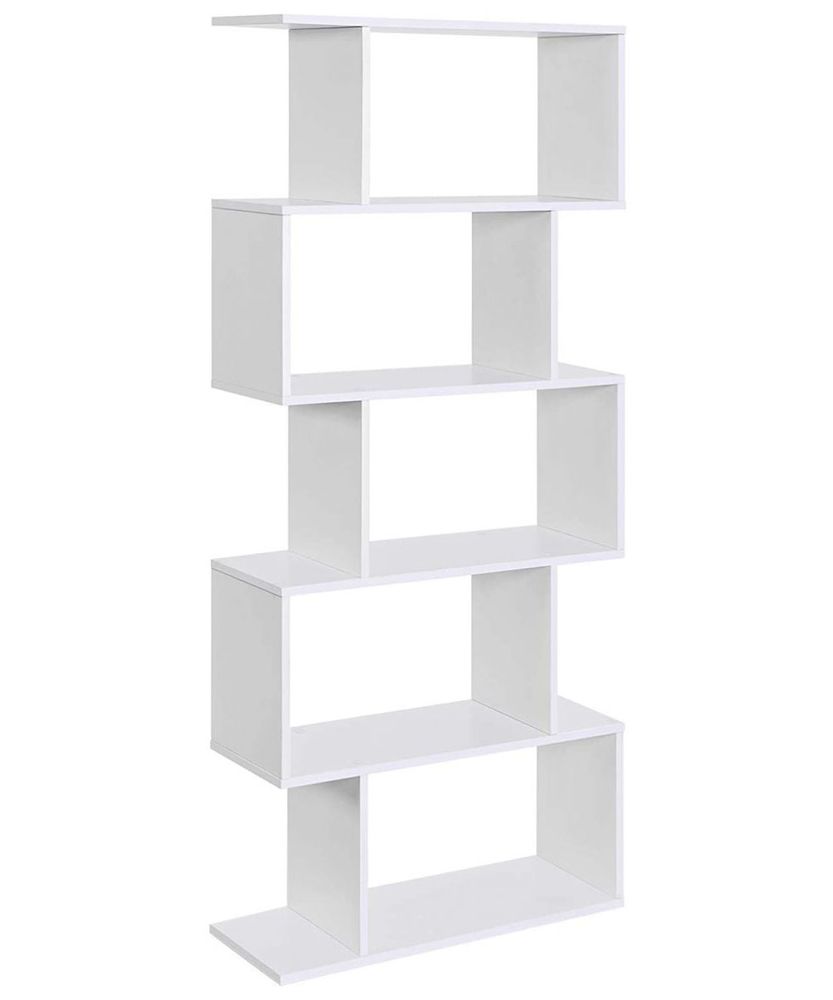 Alidor 5 Shelve Standing Bookshelf - White | Buy Online in South Africa ...