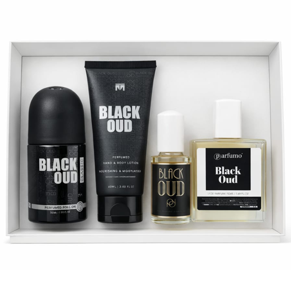 Black Oud Fragrance &amp; Grooming Gift Set for Men