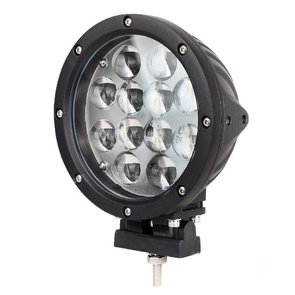 60W Round LED Spotlight For Off-road Vehicles