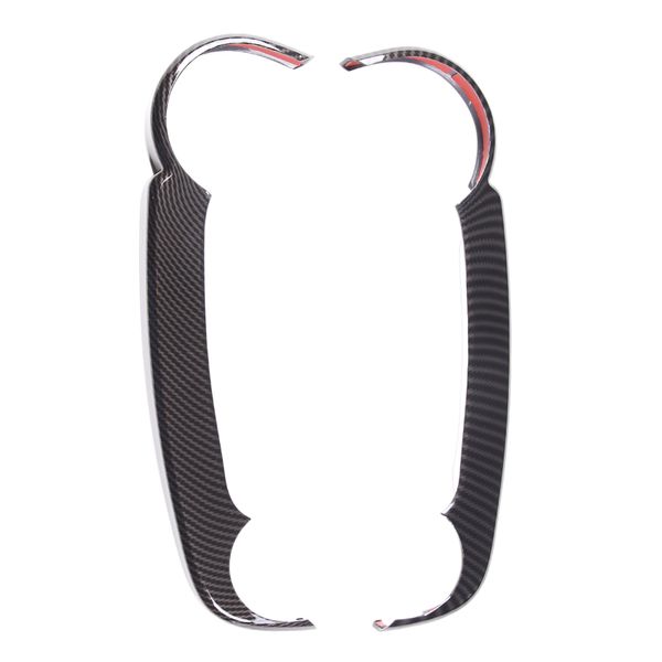 Car Carbon Fiber ABS Navigation Side Decorative Strip Cover