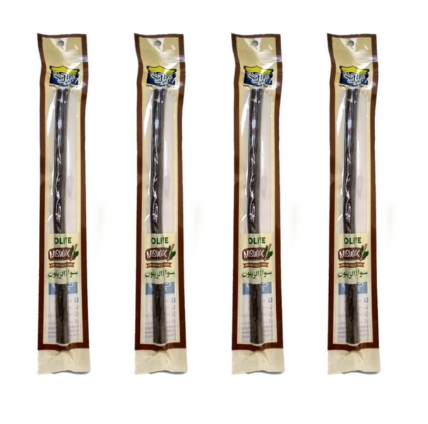 Miswak Olive ( Toothbrush)- Al Khair - 4 Pack