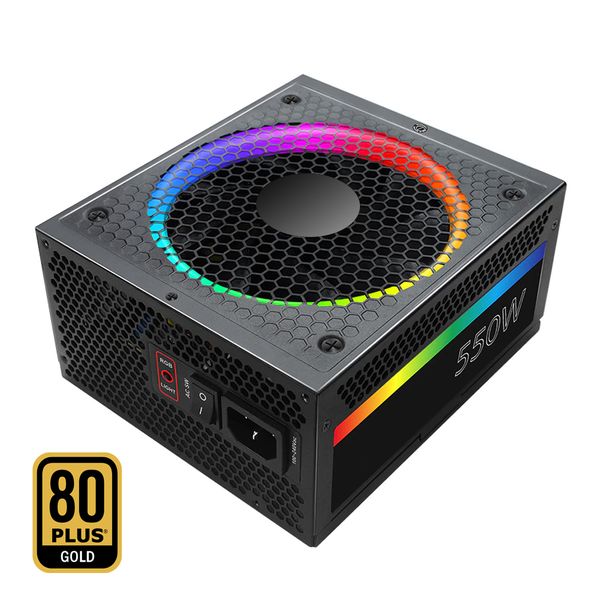 DH - 550W Full Modular 80plus Gold Gaming Power Supply