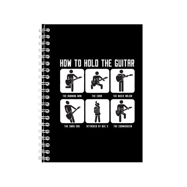 Guitar Notebook Gift Idea Writing Book Notepad Pad 32