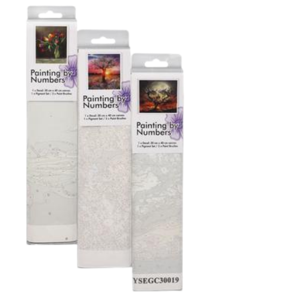 ART+CRAFT PAINT-BY-NUMBERS 30x40cm | Shop Today. Get it Tomorrow