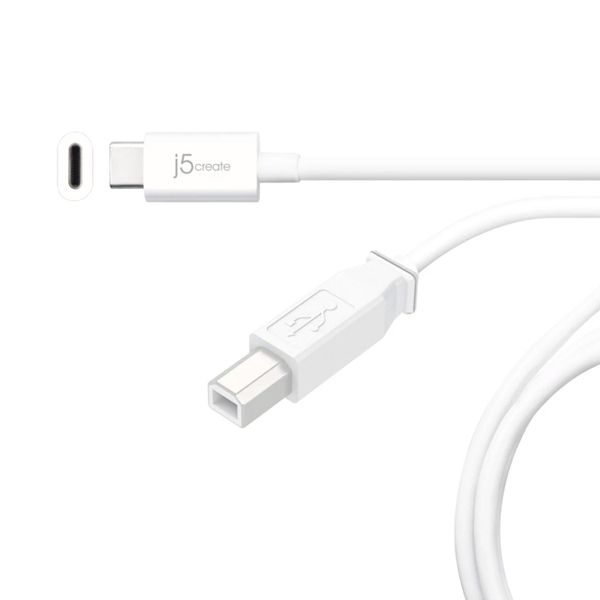 J5 Create USB Type-C 2.0 to Type-B Cable