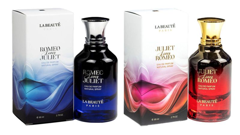 La Beaut Paris Romeo Loves Juliet &amp; Juliet Loves Romeo Perfume Set