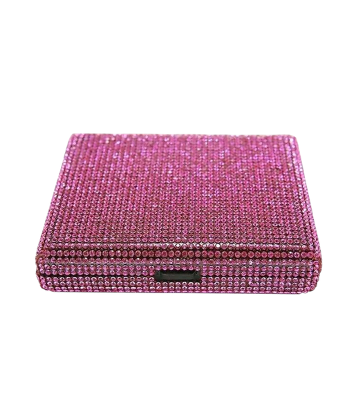Luxe Diamond-Encrusted Crush-Proof Cigarette Case