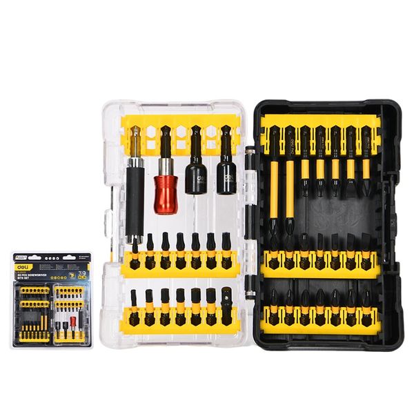 Deli 39 Pcs Impact Screwdriver Bit Set