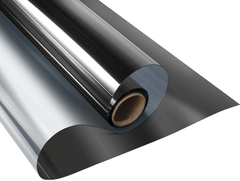 Silver Mirror Metallic Window Film Tint 60cm