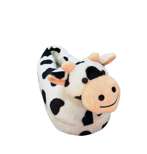 Soxy Lady - Cow Slippers Uk4 - Uk7- One size