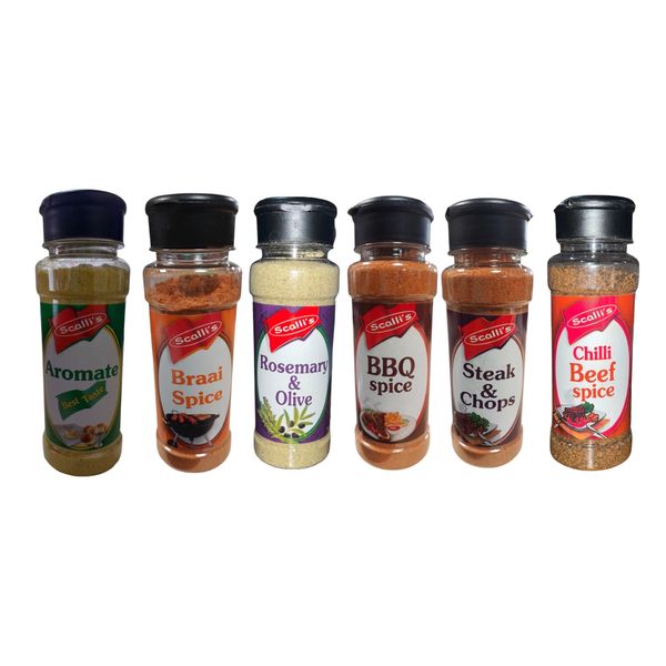 Scalli's 6 Pack 200ml Combo A