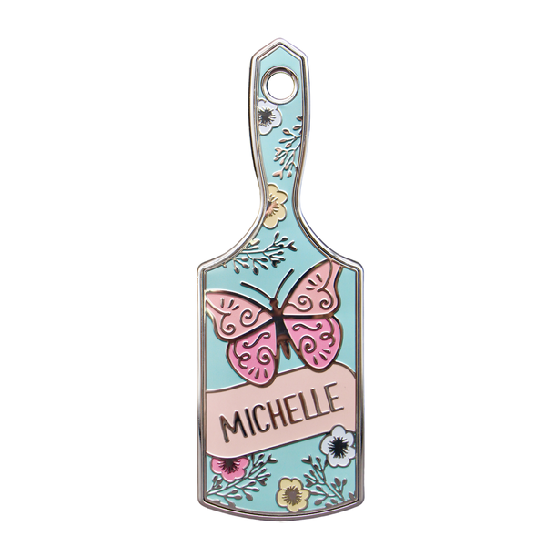Girl's personalised Hairbrush - Michelle