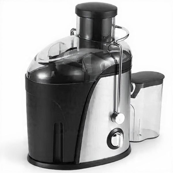 Stainless Steel Electric Juicer Extractor 600W - 350ml Jug &amp; Pulp Container