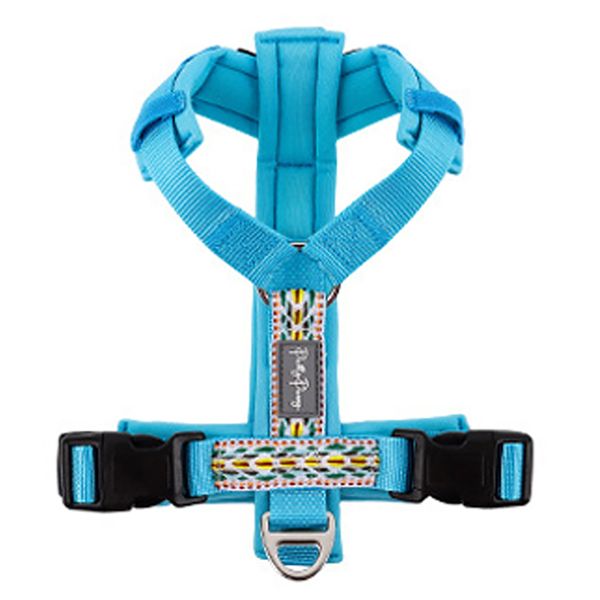 Breathable Waterproof Medium-Small Pet Harness - Blue Extra Small
