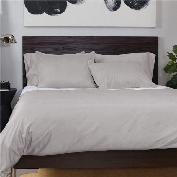 Horrockses Percale 180TC Dove Grey Duvet Cover