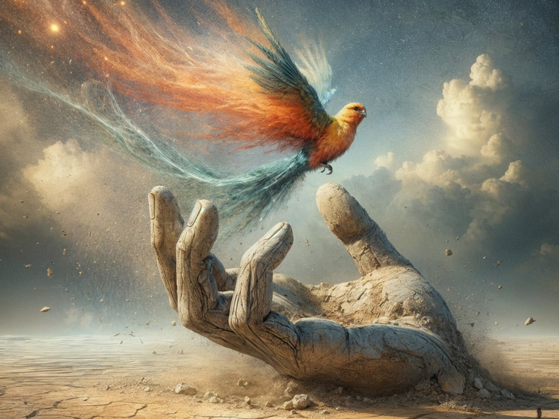 Canvas Wall Art Home Decor - Bird Set Free