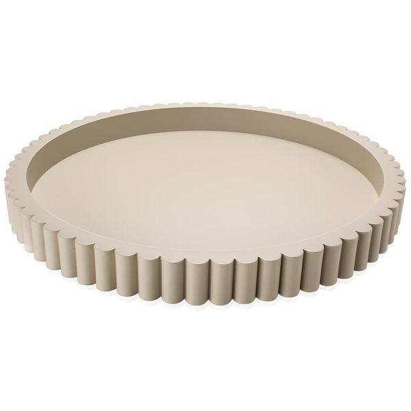 Minimalist Round Concrete Tray Decorative Cement Catchall Dish for Jewelry