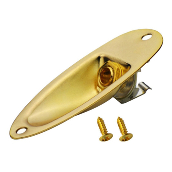 1/4 Inch Guitar Input Jack Plate for Stratocaster Strat ST MONO