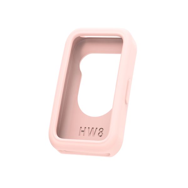 Silicone Protective Case Compatible with Huawei Band 8/9/10 - Light Pink