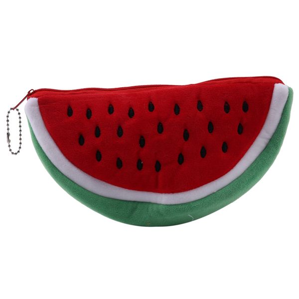 1 Pc Newest Practical Big Volume Watermelon Fruit Kids Pencil Bag