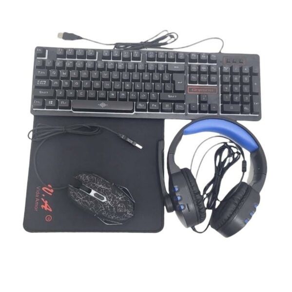 Incredible 4 in 1 Gaming RGB Keyboard Set